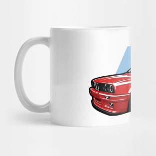 Red E30 Classic Coupe Mug